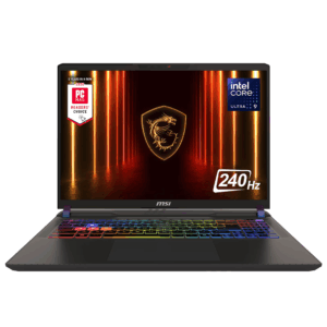 Laptop Gamer MSI VECTOR 16 HX AI 400 - Core Ultra 9 275HX - 2TB SSD - 32GB RAM - NVIDIA RTX 5080 16GB  - Pantalla 16¨ QHD+ 240Hz - windows 11